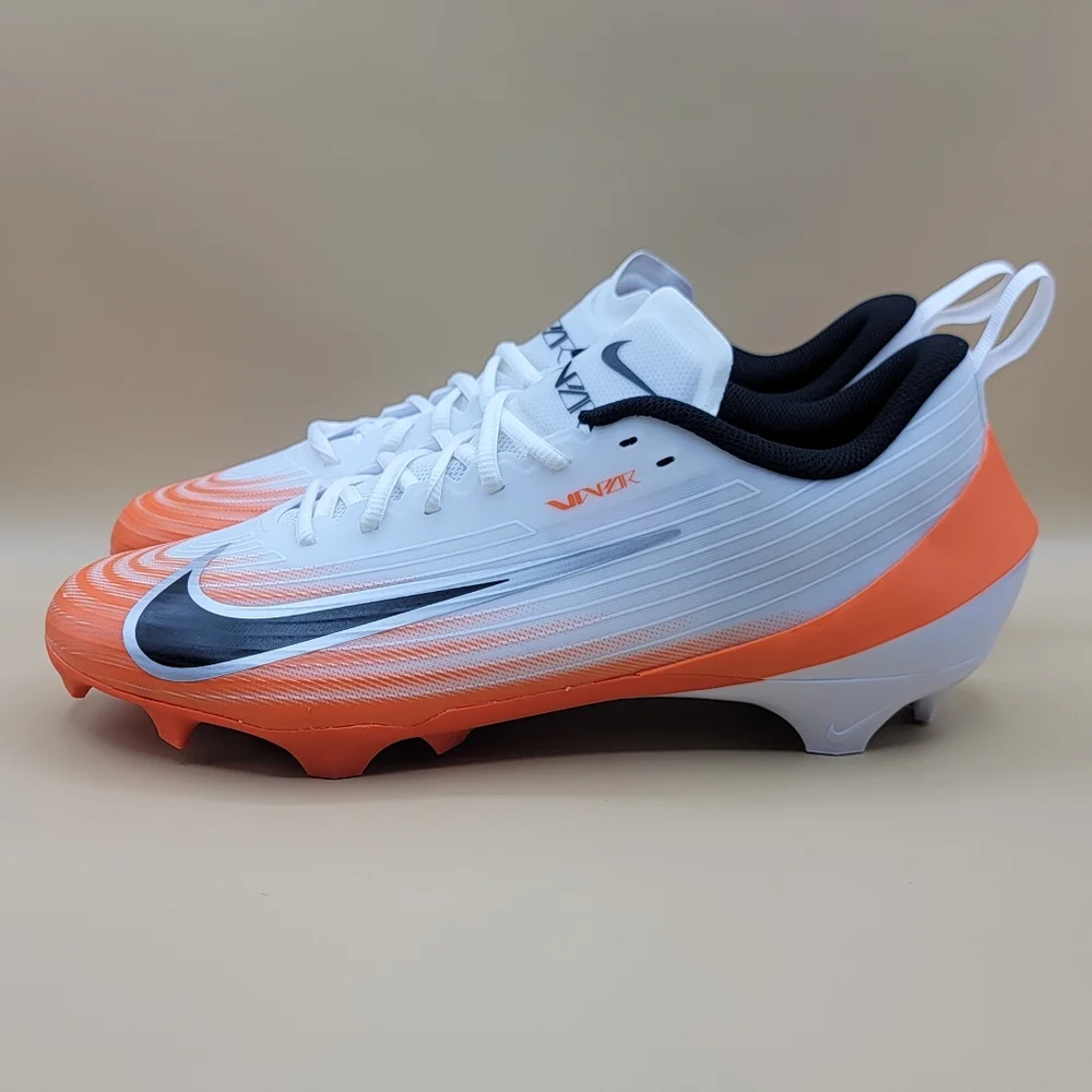 Nike Vapor Speed 3 TB Men's Football Cleats Size 13.5 White Orange HM8849-104